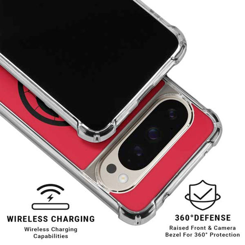 Marvel Spiderman Spiderman Emblem Google Pixel 9/9 Pro Clear Case